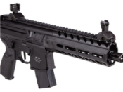 Explore the Sig Sauer MPX GEN II Air Rifle in .177 cal at ReplicaAirguns.ca. Improved accuracy, M-LOK system, and 30-round semi-automatic firepower.
