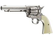Experience the authentic feel of the Old West with the Umarex Colt Single Action Army Nickel BB Revolver. Exceptional realism, precise accuracy, and quality craftsmanship await at ReplicaAirguns.ca.