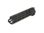 Enhance your AR-15/M4 with the Aim Sports 10" M-LOK Rail. Black anodized aluminum with seven rows of M-LOK mounting surface. Designed for compatibility with Magpul M-LOK accessories for superior fit and performance.