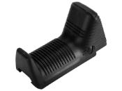 Upgrade your airsoft rifle with the APS Dynamic Hand Stop Angled Foregrip in black. High-strength nylon, ergonomic design, and fits 20mm rails. Enhance your gameplay at ReplicaAirguns.ca.